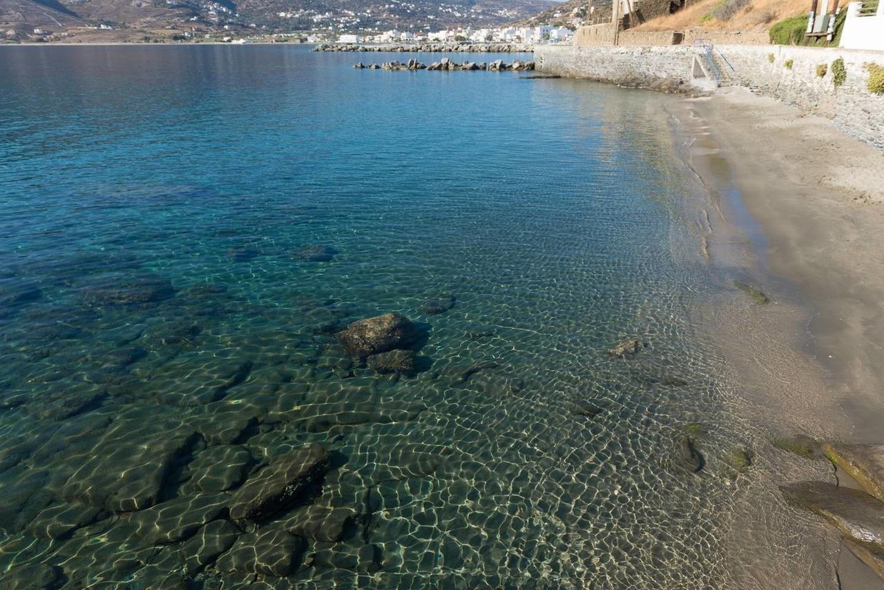 "Aura" Apt In Stone Tower 1690 • Andros Aidonia  Экстерьер фото